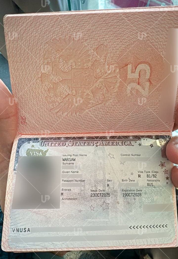 Виза США